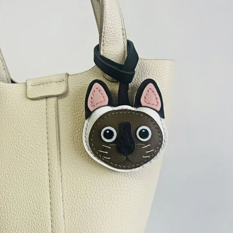 Handcrafted Leather Cat Breed Charm – British Shorthair, Ragdoll, Devon Rex & More - Tomlynam