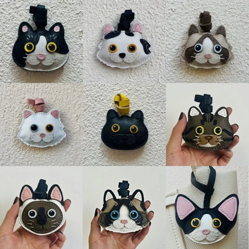 Handcrafted Leather Cat Breed Charm – British Shorthair, Ragdoll, Devon Rex & More - Tomlynam