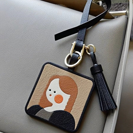 World famous paintings Artistic Charm Luxurious Leather Bag Accessory Handmade Full - Grain French Goatskin - Tomlynam